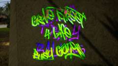 Realistic Gangs Graffitis Sanded (New Textures) für GTA San Andreas Definitive Edition