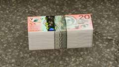 Realistic Banknote AUD 20 pour GTA San Andreas Definitive Edition