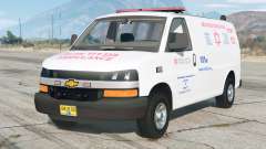 Chevrolet Express Israel Ambulance [ELS] für GTA 5