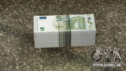 Realistic Banknote Euro 5 (New Textures) für GTA San Andreas Definitive Edition