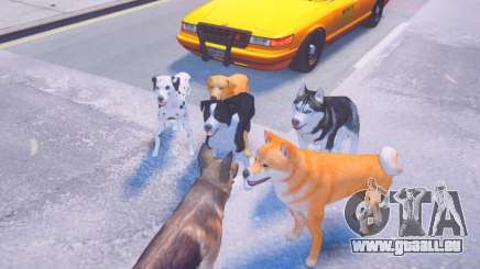 Dogs Ped Pack (Fallout 4) pour GTA 4