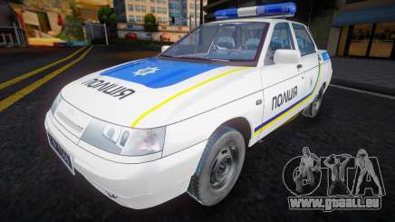 VAZ 2110 - Patrol Police Ukraine pour GTA San Andreas
