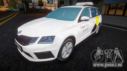 Skoda Octavia VRS Yandex Taxi pour GTA San Andreas