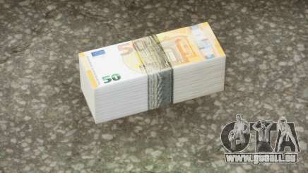 Realistic Banknote Euro 50 (New Textures) pour GTA San Andreas Definitive Edition