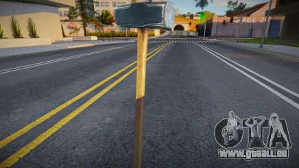 Sledgehammer (Color Style Icon) für GTA San Andreas