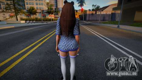 DOA Mai Shiranui Loose Fluffy Parka Dior pour GTA San Andreas