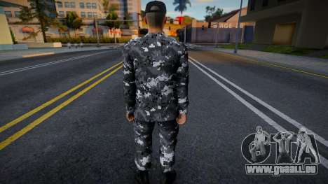 Soldat aus Fuerza Única Jalisco v6 für GTA San Andreas