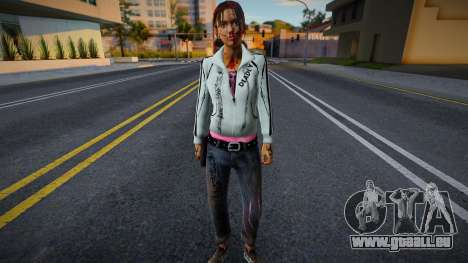 Zoe Deadly aus Left 4 Dead für GTA San Andreas