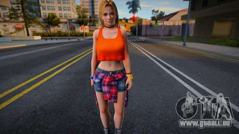 DOA Tina Armstrong - Costume 5 DOA6 v1 pour GTA San Andreas