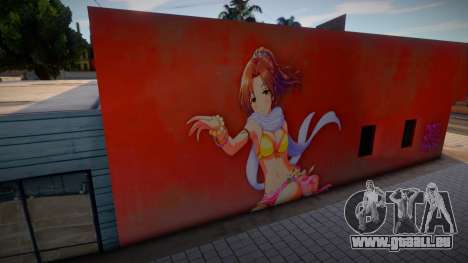 The Idolm@ster Mizuki Kawashima Summer Mural für GTA San Andreas