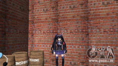 Noire (School Uniform) from Hyperdimension Neptu für GTA Vice City