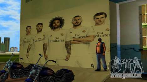 Real Madrid Wallpaper v5 pour GTA Vice City