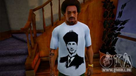 Mustafa Kemal Ataturk-Shirt pour GTA San Andreas