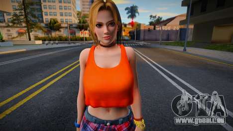 DOA Tina Armstrong - Costume 5 DOA6 v1 pour GTA San Andreas