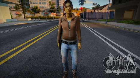 Zoe (Alyx HL2) aus Left 4 Dead für GTA San Andreas
