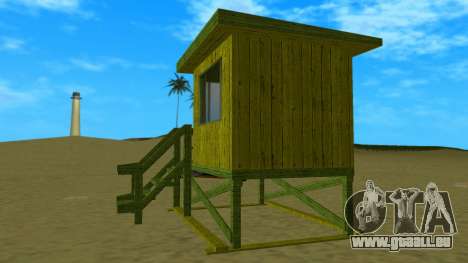 Beach Green House Remade Opened.HD pour GTA Vice City