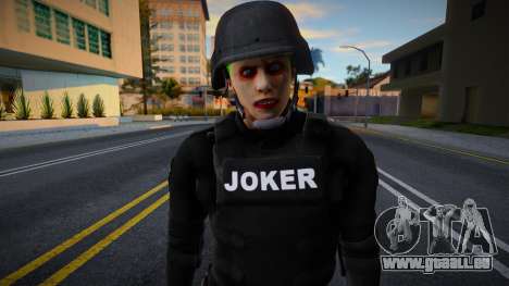 Joker in Special Forces Uniform v1 für GTA San Andreas