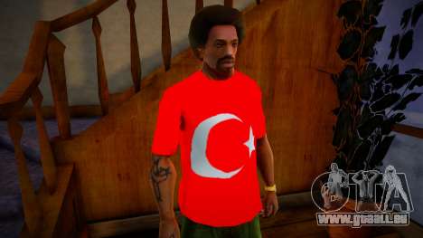 Turkey T-Shirt für GTA San Andreas