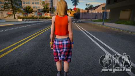 DOA Tina Armstrong - Costume 5 DOA6 v1 pour GTA San Andreas