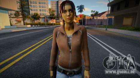 Zoe (Alyx HL2) aus Left 4 Dead für GTA San Andreas
