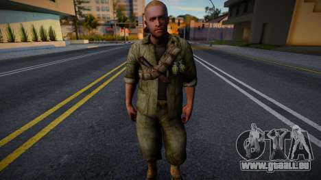 Soldat américain de CoD WaW v8 pour GTA San Andreas