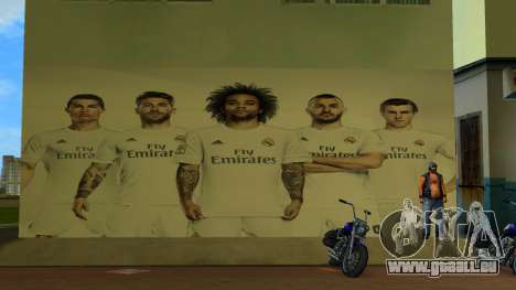 Real Madrid Wallpaper v5 pour GTA Vice City