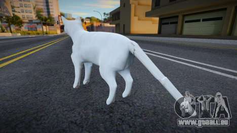 Chat blanc pour GTA San Andreas