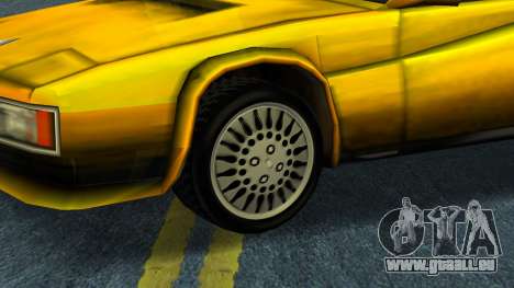 Definitive Edition Wheels pour GTA Vice City