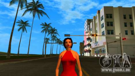 Fille en robe de soirée pour GTA Vice City