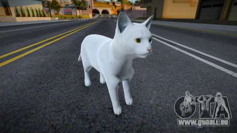 Chat blanc pour GTA San Andreas