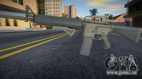 GTA V Vom Feuer Service Carbine v10 für GTA San Andreas