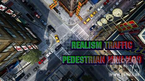 Realism Traffic Pedestrian Mini-Mod pour GTA 4
