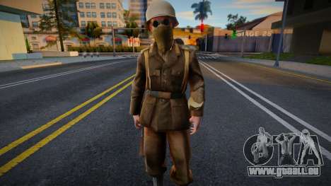 Soldat allemand (Afrique) V2 de Call of Duty 2 pour GTA San Andreas