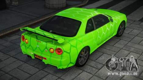 Nissan Skyline R34 GT-R V-Spec II Nur S7 pour GTA 4