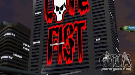 Rétro-éclairage Love Fist pour GTA Vice City