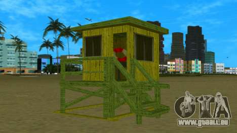 Beach Green House Remade Opened.HD für GTA Vice City