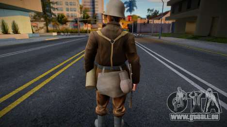 Soldat allemand (Afrique) V3 de Call of Duty 2 pour GTA San Andreas