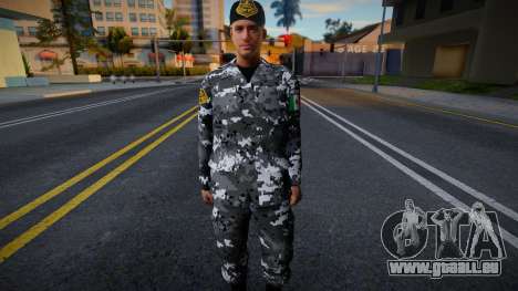 Soldat aus Fuerza Única Jalisco v6 für GTA San Andreas