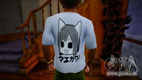 Miku Maekawa Gekijou Shirt für GTA San Andreas