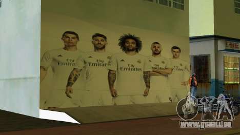 Real Madrid Wallpaper v5 pour GTA Vice City