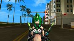 Next Green from Megadimension Neptunia VII pour GTA Vice City