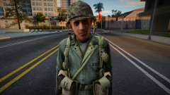 Soldat américain de CoD WaW v6 pour GTA San Andreas
