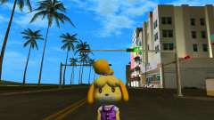 Isabelle from Animal Crossing (Purple) pour GTA Vice City