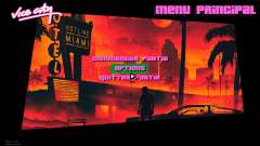Retrowave Menu v1 pour GTA Vice City