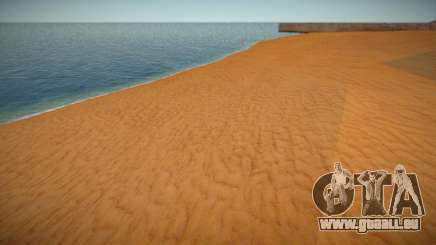 Textures de sable sur la plage de San Fierro pour GTA San Andreas
