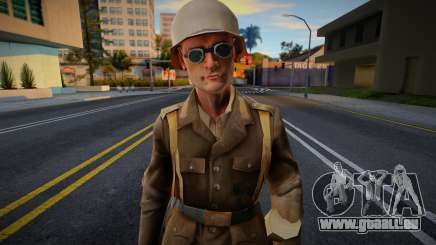 Soldat allemand (Afrique) V3 de Call of Duty 2 pour GTA San Andreas