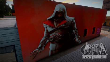 Ezio Auditore Mural v2 für GTA San Andreas