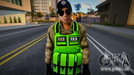 Policier de PNB ANTIGUA V5 pour GTA San Andreas