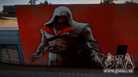 Ezio Auditore Mural v2 pour GTA San Andreas