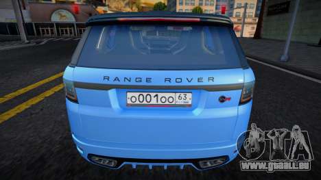 Range Rover Sport SVR (Village) pour GTA San Andreas